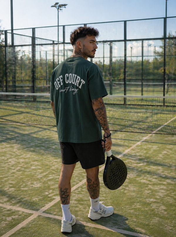 Court Kings Tee — Forest Green