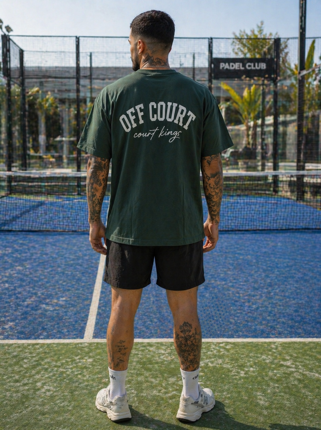 Court Kings Tee — Forest Green
