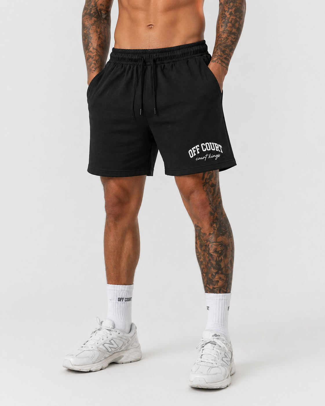 Court Kings Shorts — Black