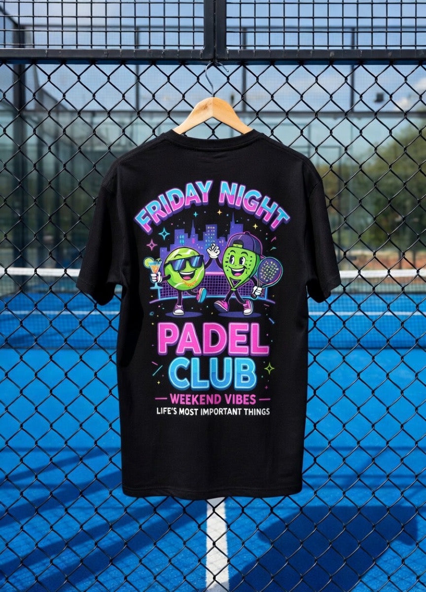 OFF COURT FRIDAY NIGHT PADEL T SHIRT