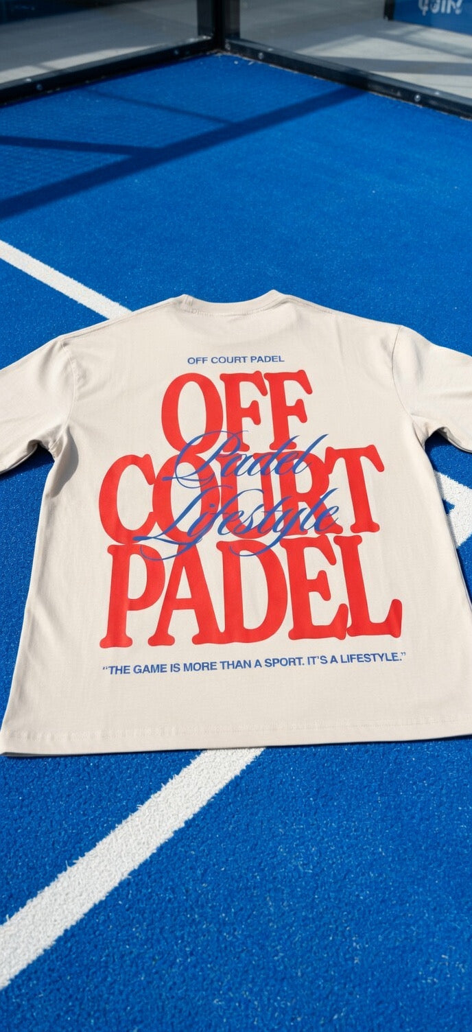 OFF COURT PADEL LIFESTYLE T SHIRT