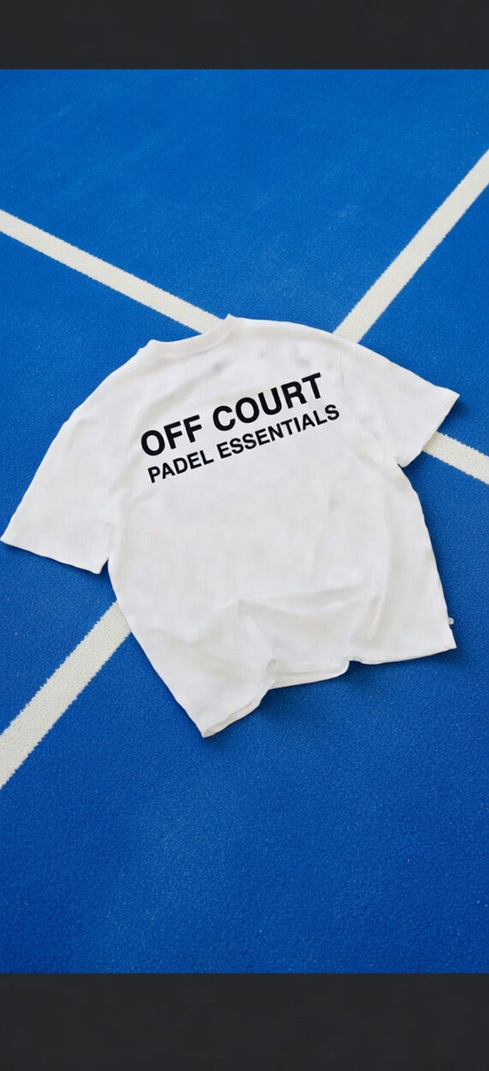 OFF COURT PADEL ESSENTIALS T SHIRT