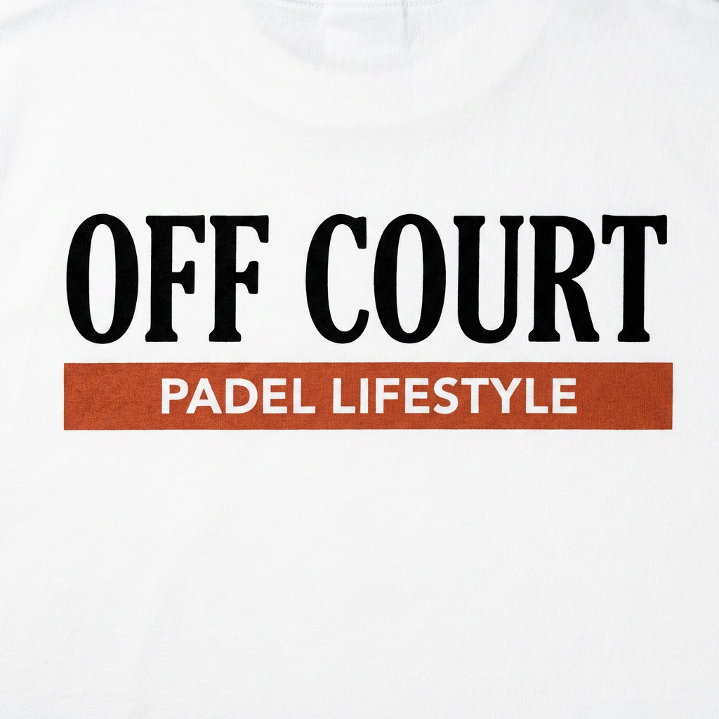 OFF COURT  CLASSIC PADEL LIFESTYLE - WHITE/RED