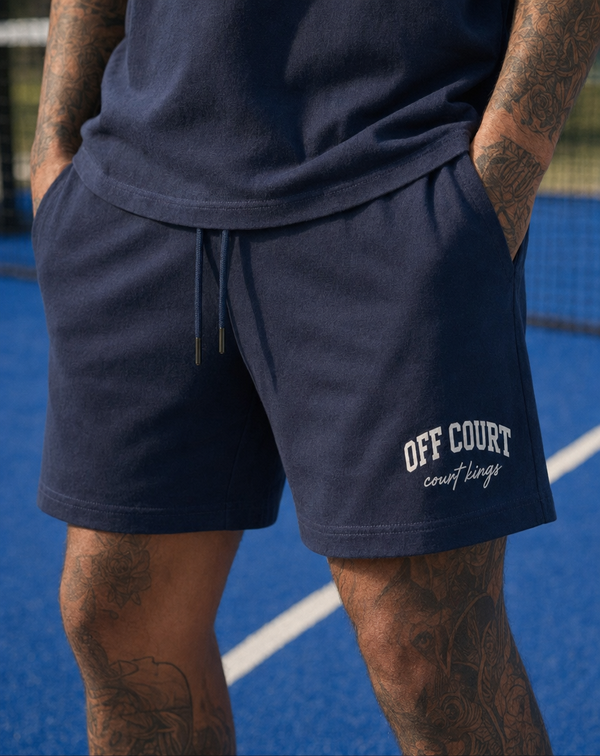 Court Kings Shorts — Navy