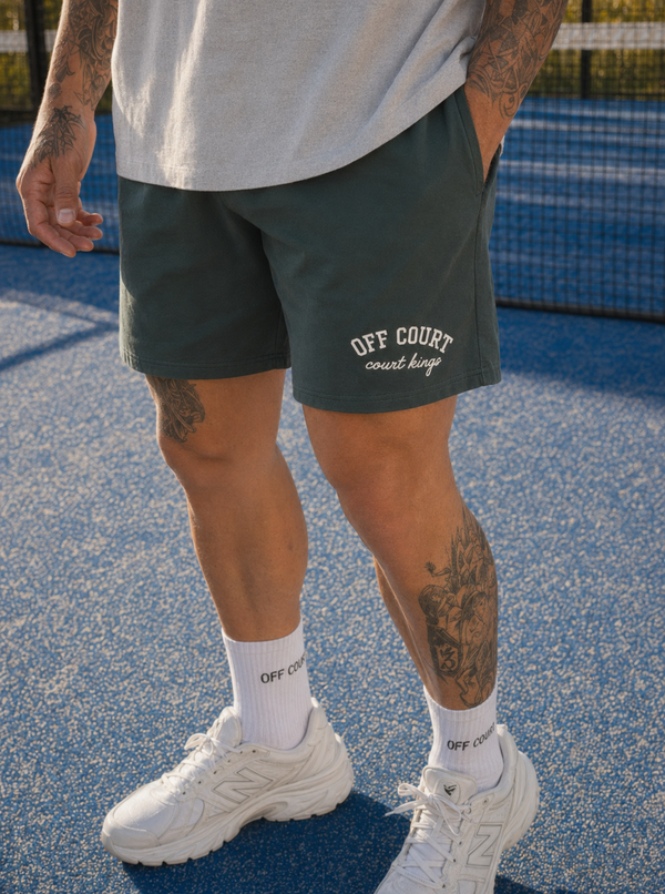 Court Kings Shorts — Olive