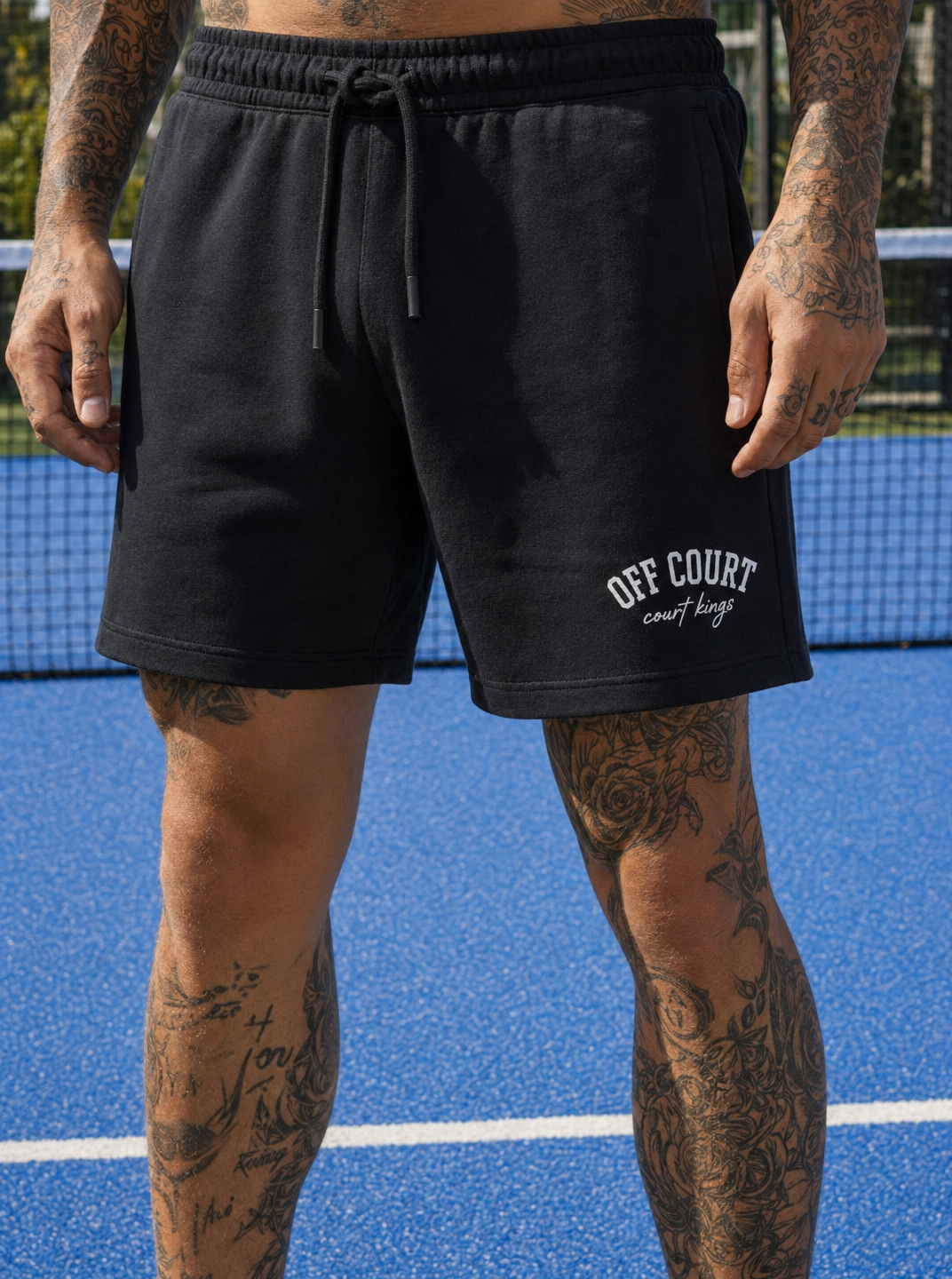 Court Kings Shorts — Black