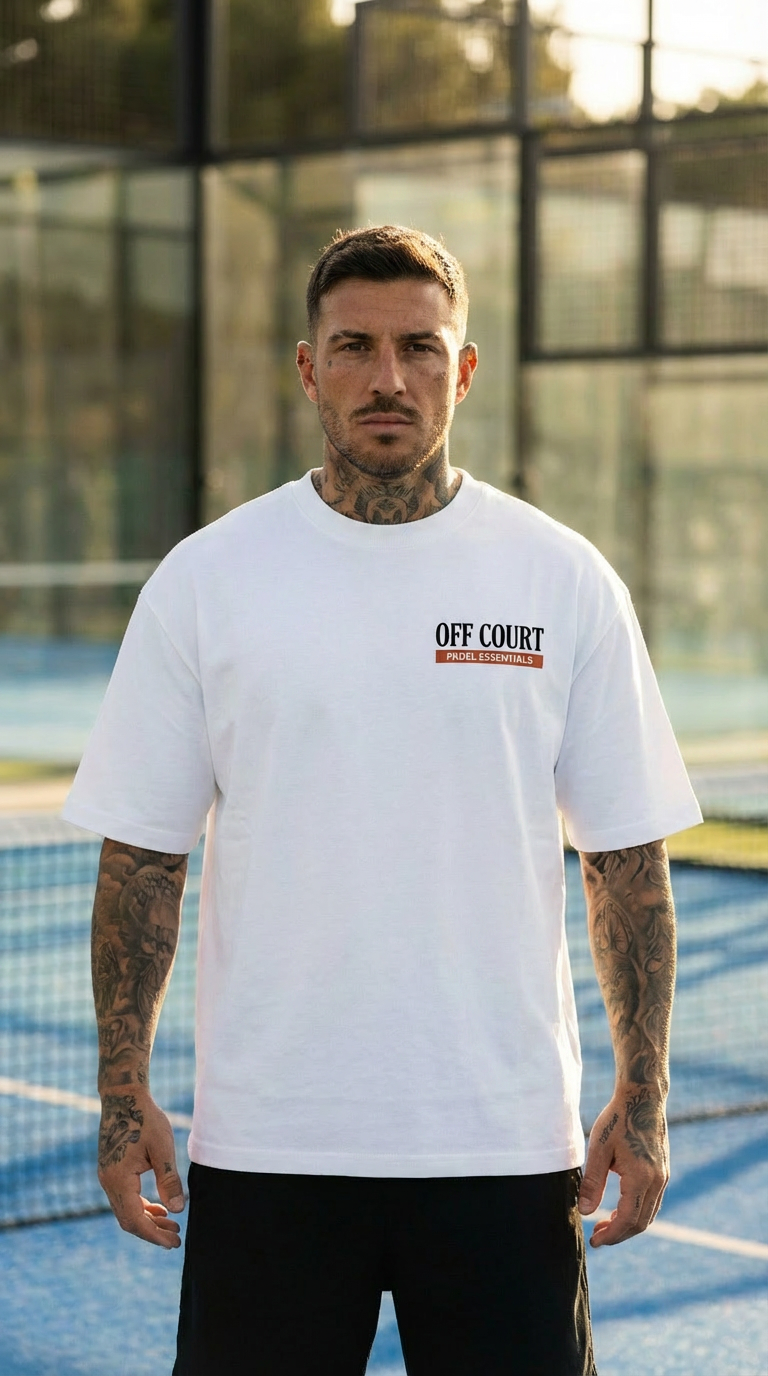 OFF COURT  CLASSIC PADEL LIFESTYLE - WHITE/RED