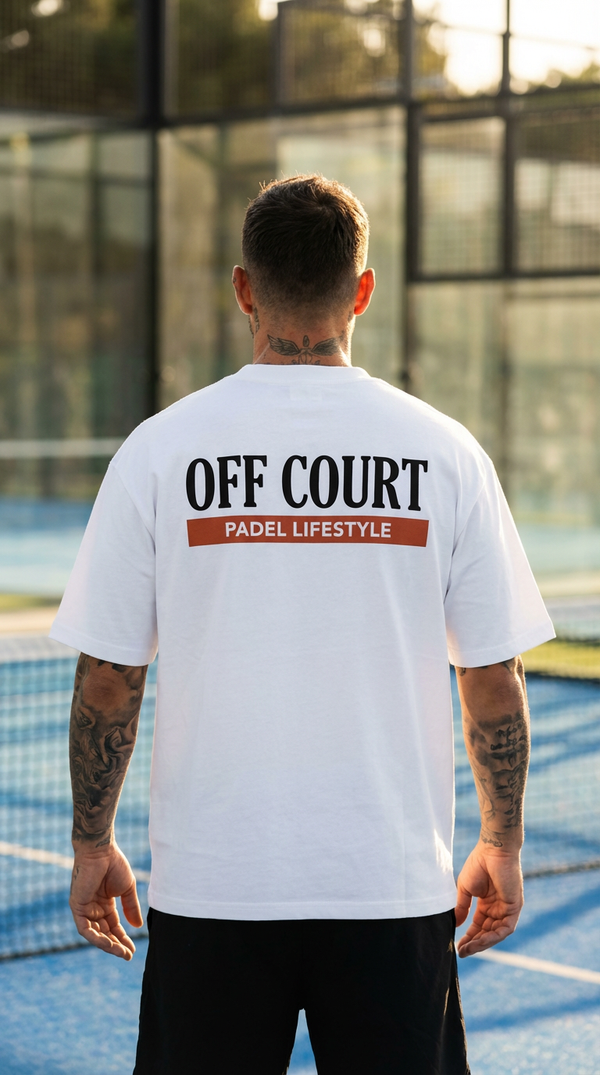 OFF COURT  CLASSIC PADEL LIFESTYLE - WHITE/RED