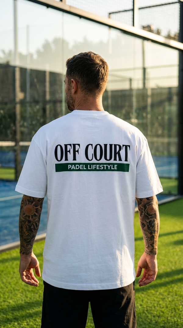 OFF COURT  CLASSIC PADEL LIFESTYLE - WHITE/GREEN