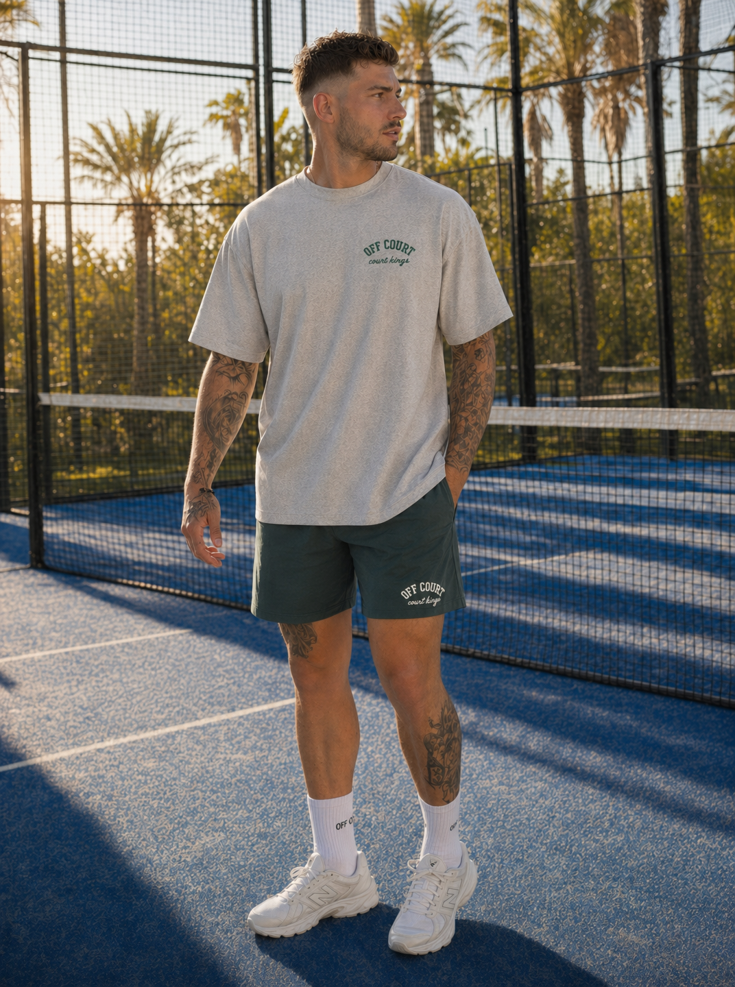 Court Kings Shorts — Olive