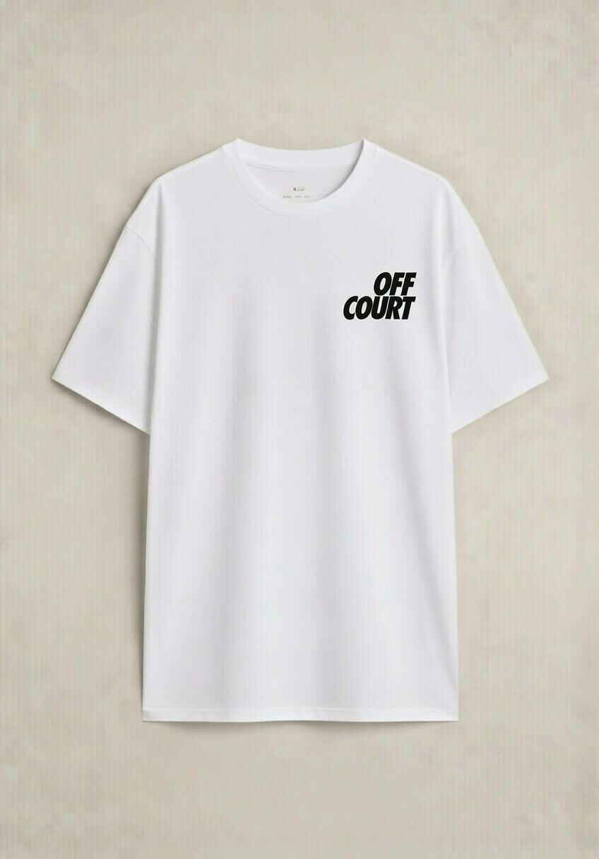 OFF COURT x PADEL Lifestyle T-Shirt White