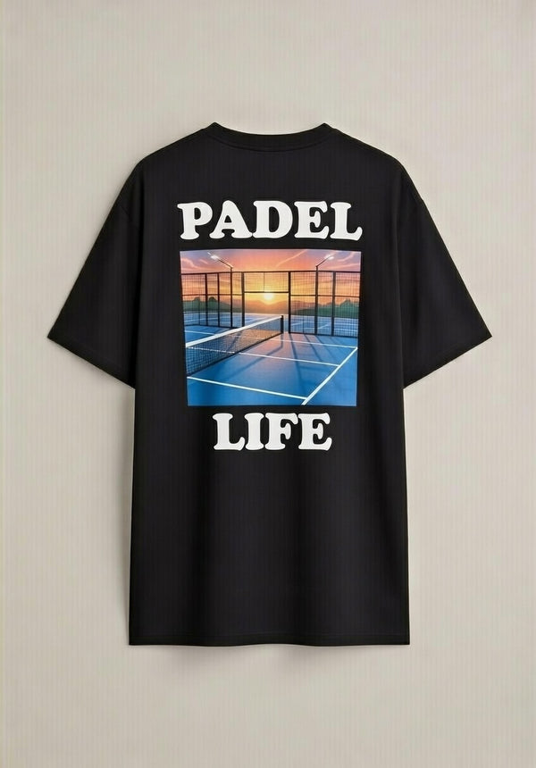 OFF COURT - PADEL LIFE Lifestyle T-Shirt Black