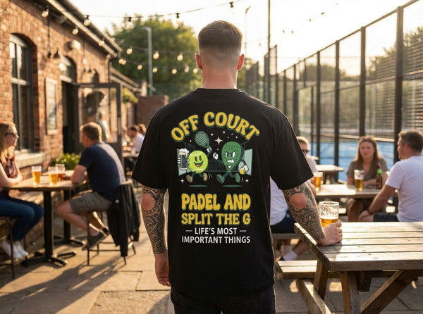 OFF COURT PADEL AND SPLIT THE G