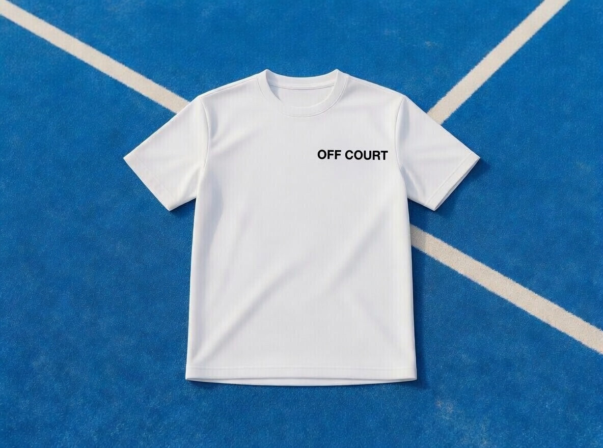 OFF COURT PADEL ESSENTIALS T SHIRT