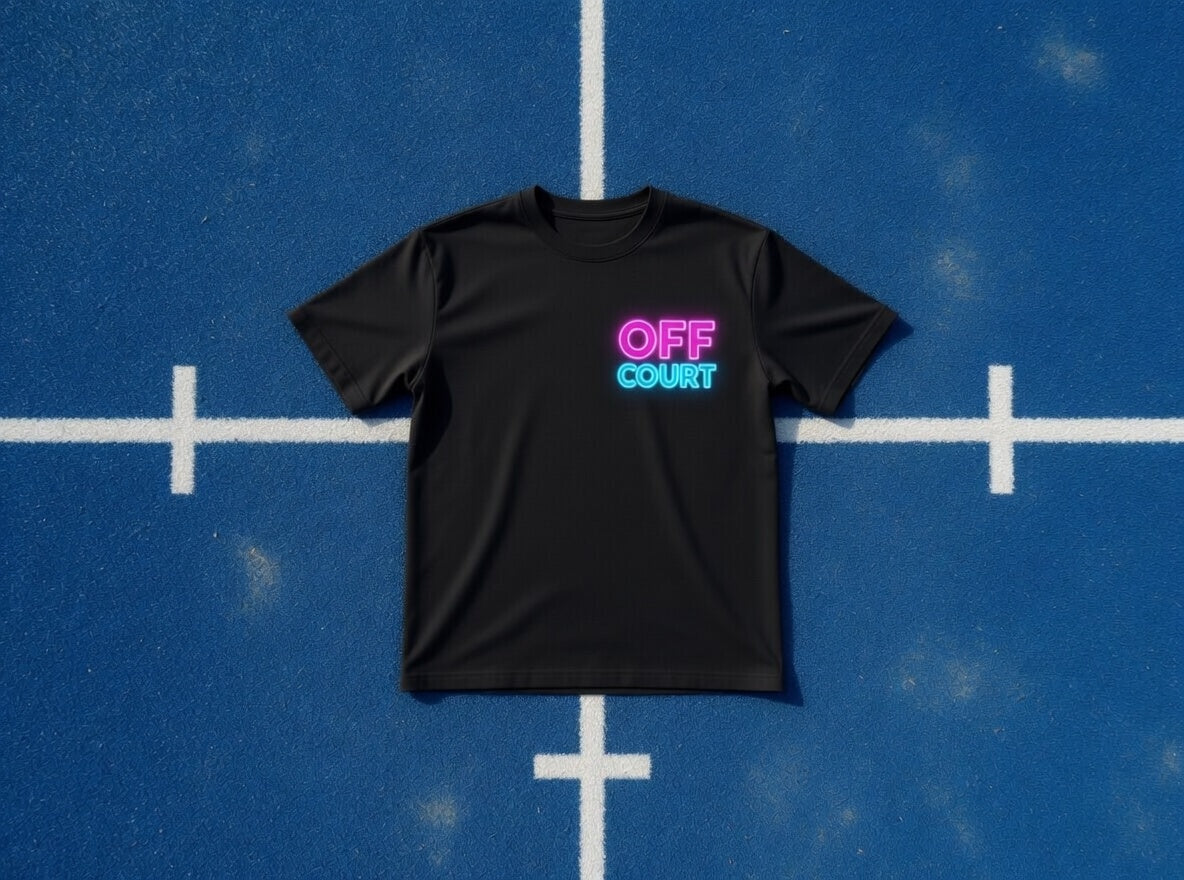 OFF COURT FRIDAY NIGHT PADEL T SHIRT