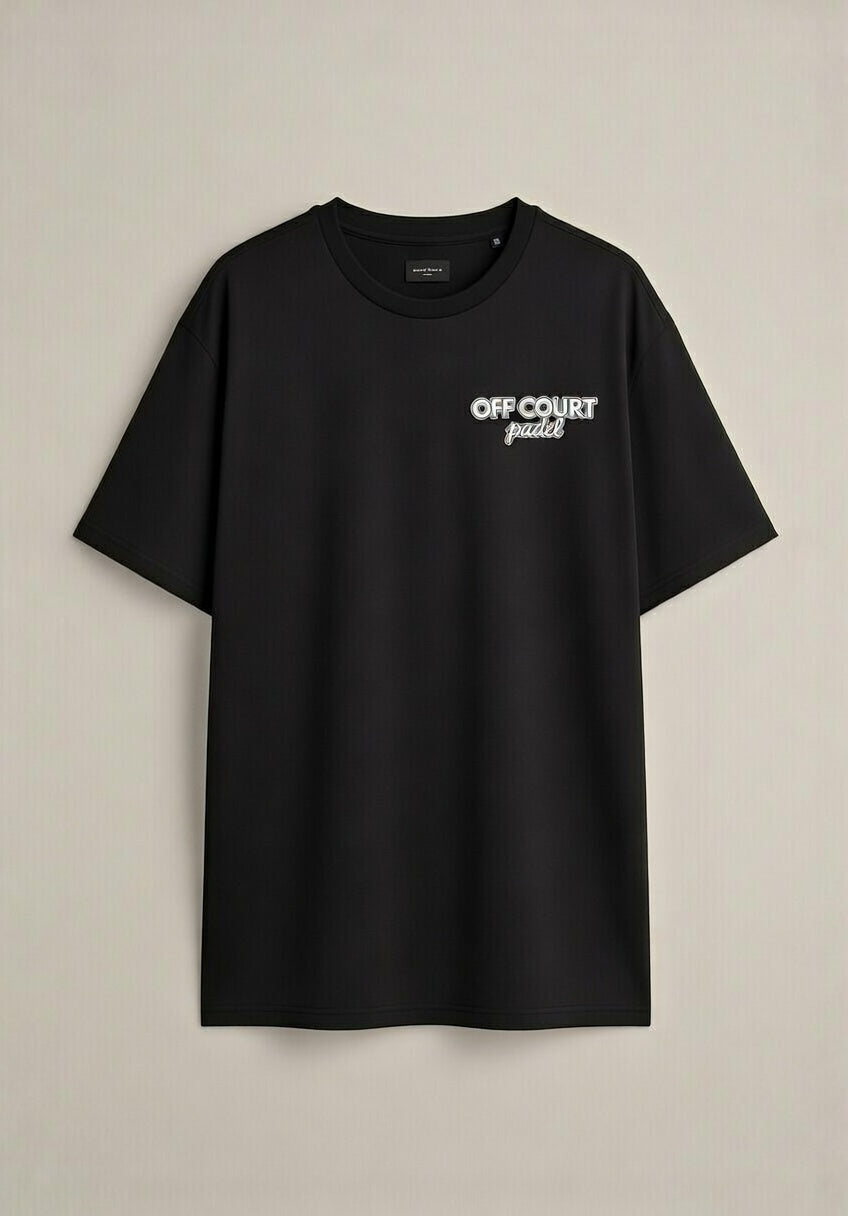 OFF COURT - PADEL BRO T-Shirt Black