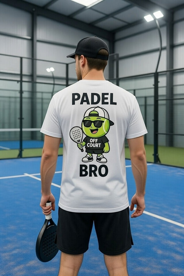 OFF COURT - PADEL BRO T-Shirt White