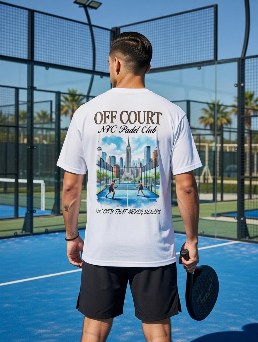 OFF COURT - NEW YORK PADEL CLUB T-Shirt White