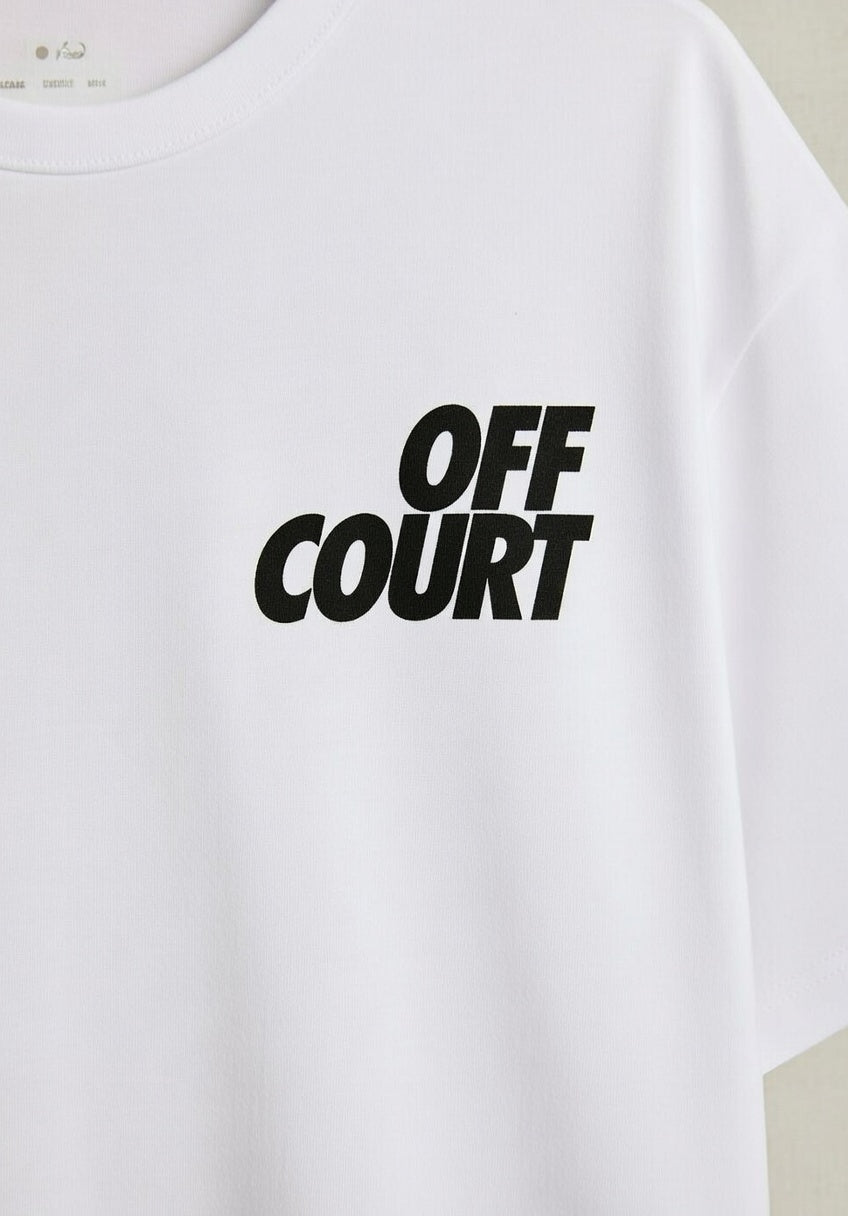 OFF COURT x PADEL Lifestyle T-Shirt White